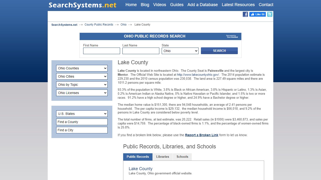 Lake County Criminal and Public Records